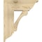 Ekena Millwork Legacy Traditional Rough Sawn Bracket w/ Offset Brace, Douglas Fir, 8"W x 20"D x 24"H BKT0806X20X24LEC01RDF - alternate 4